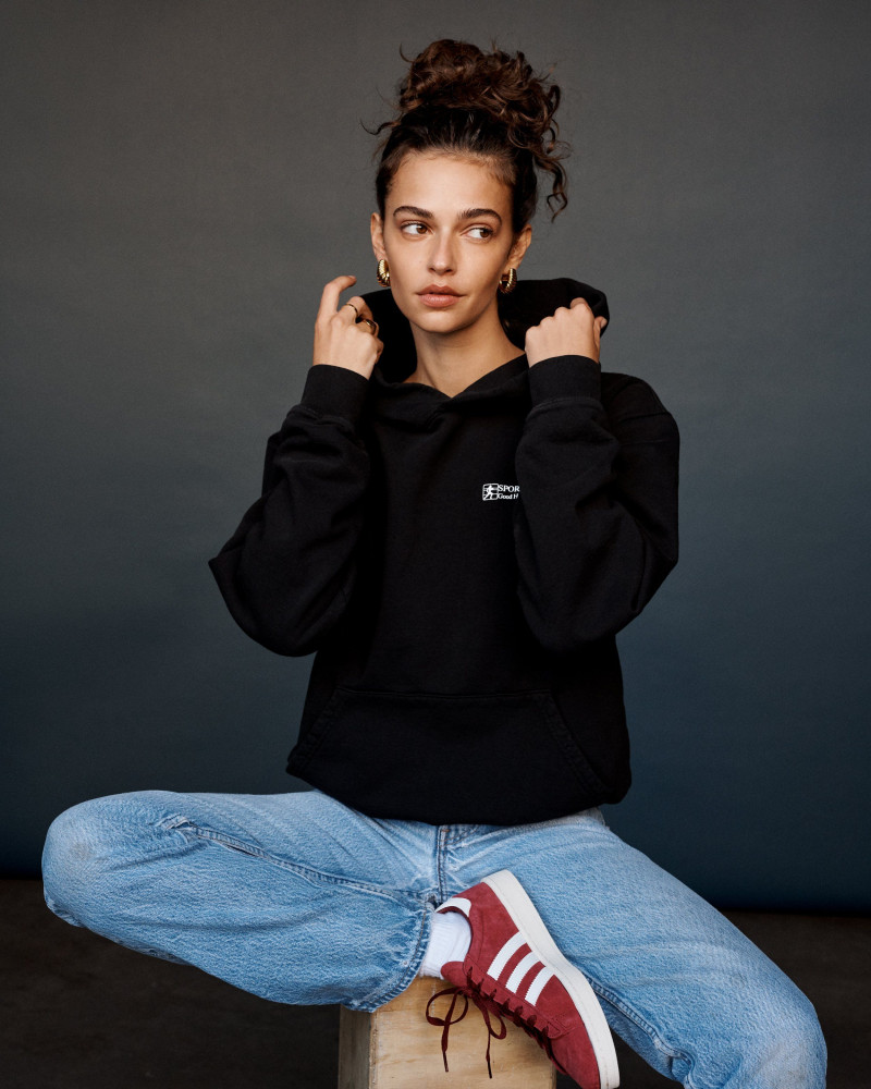 Marie Teissonniere featured in  the Sporty & Rich lookbook for Spring/Summer 2021