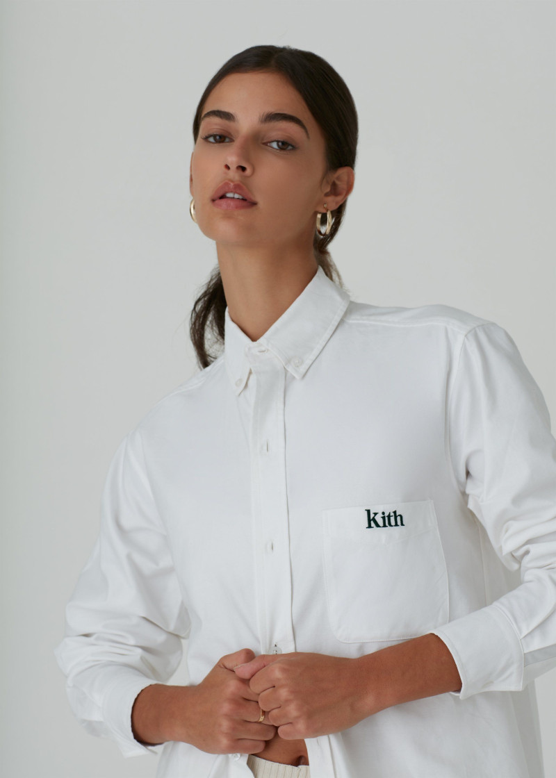 Marie Teissonniere featured in  the Kith catalogue for Spring/Summer 2021