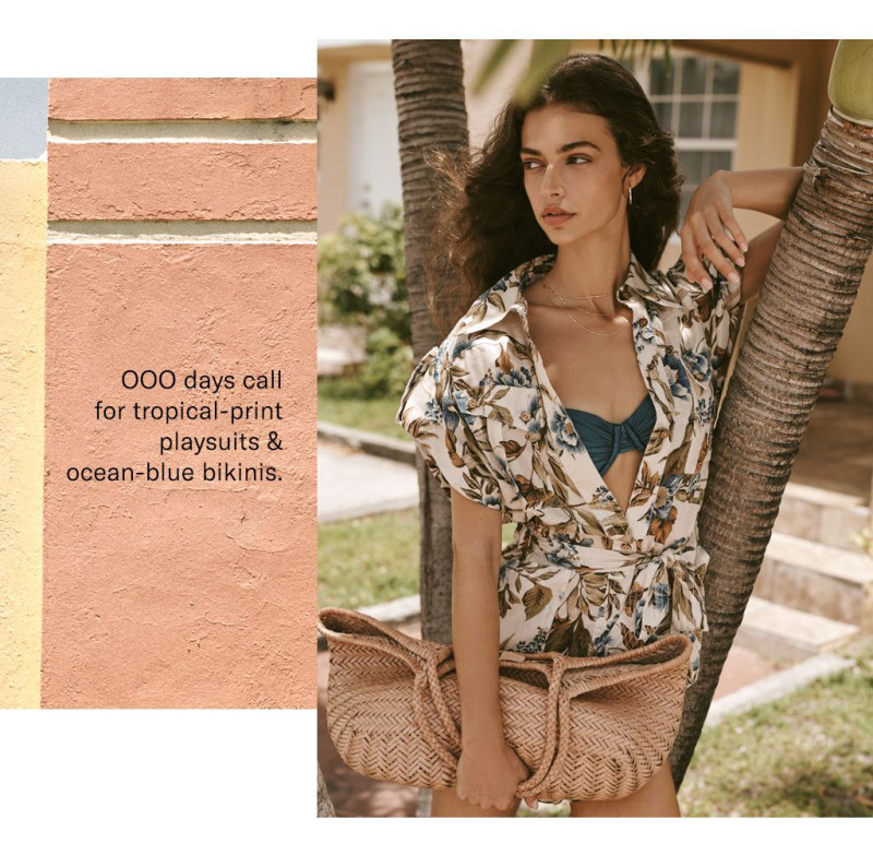 Marie Teissonniere featured in  the Shopbop lookbook for Summer 2021