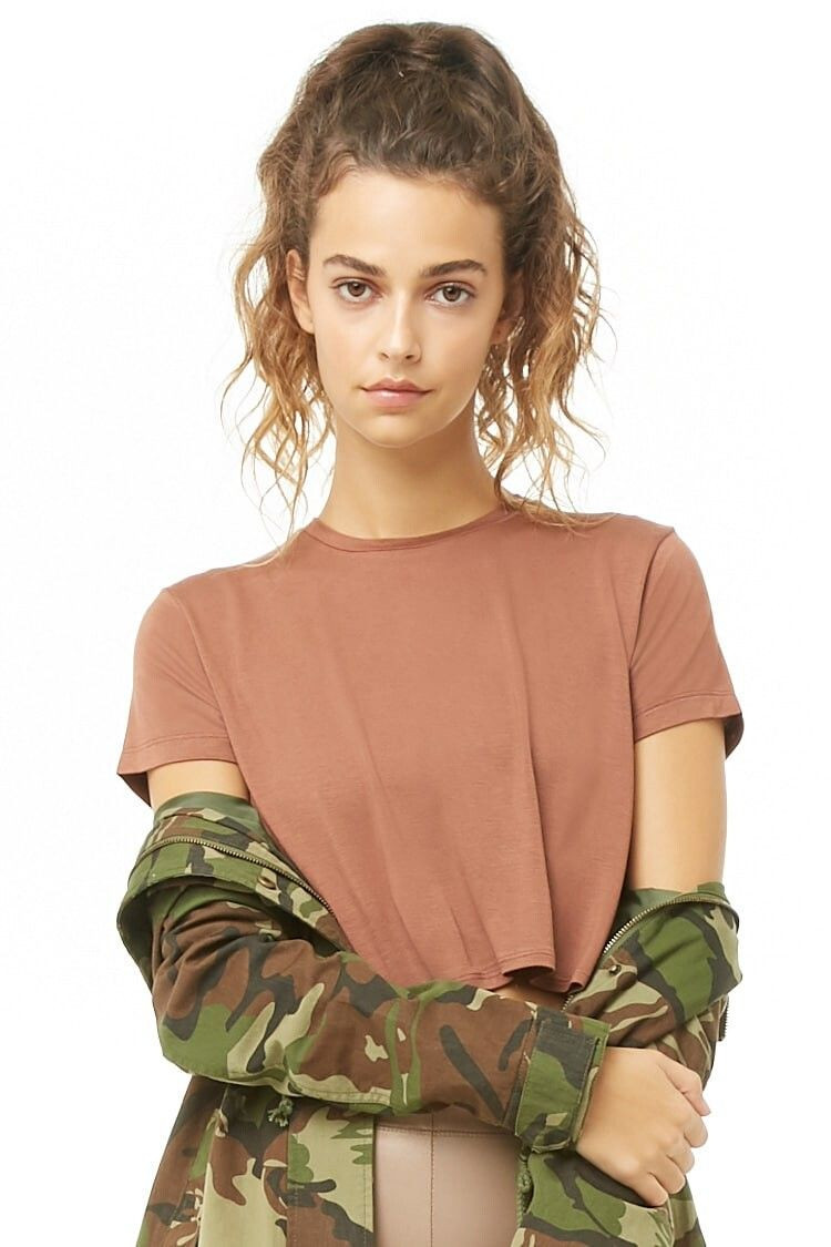 Marie Teissonniere featured in  the Forever 21 catalogue for Pre-Fall 2021