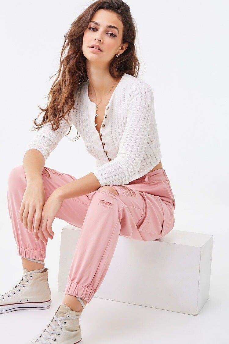 Marie Teissonniere featured in  the Forever 21 catalogue for Pre-Fall 2021