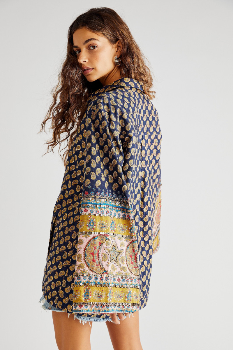 Marie Teissonniere featured in  the Free People catalogue for Winter 2021