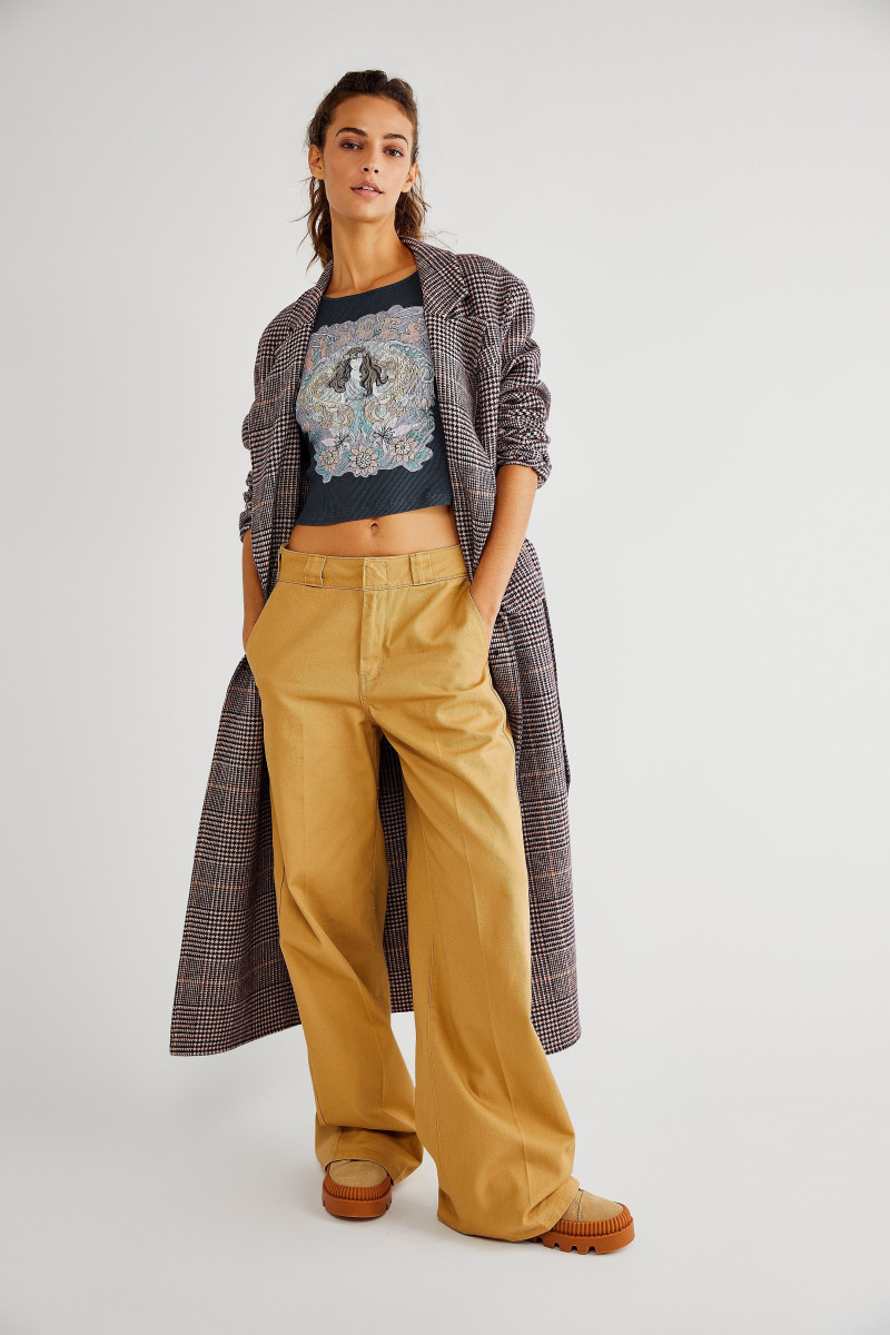 Marie Teissonniere featured in  the Free People catalogue for Winter 2021