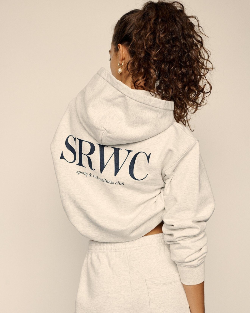 Marie Teissonniere featured in  the Sporty & Rich Green Friday Capsule Collection lookbook for Winter 2021