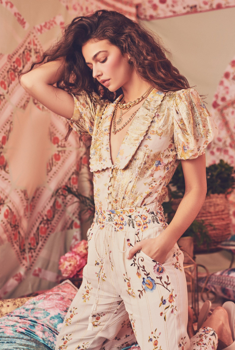 Marie Teissonniere featured in  the Hemant & Nandita catalogue for Summer 2021