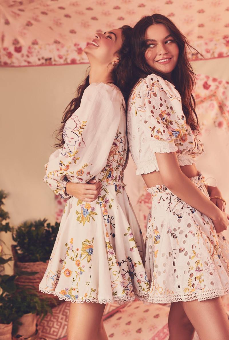 Marie Teissonniere featured in  the Hemant & Nandita catalogue for Summer 2021