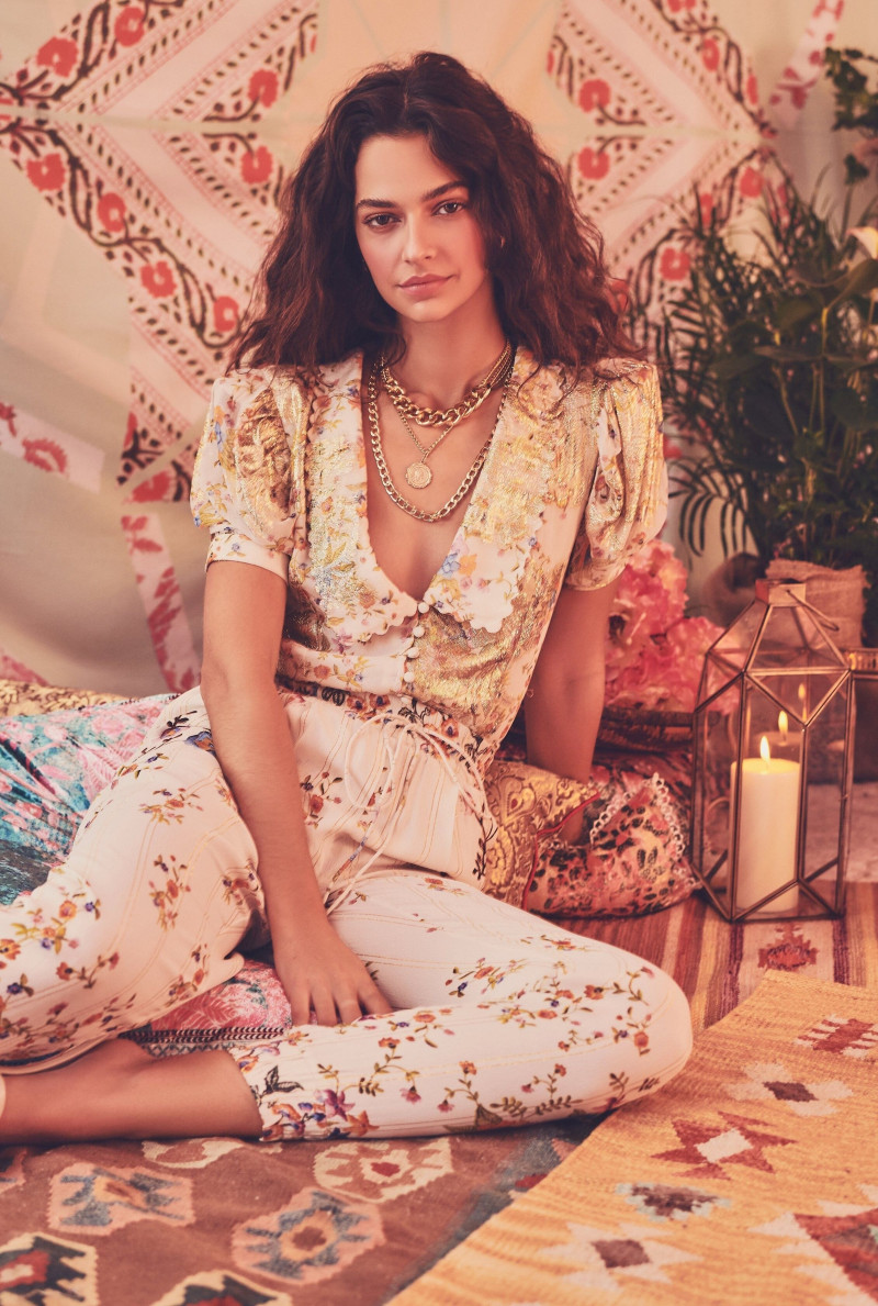 Marie Teissonniere featured in  the Hemant & Nandita catalogue for Summer 2021