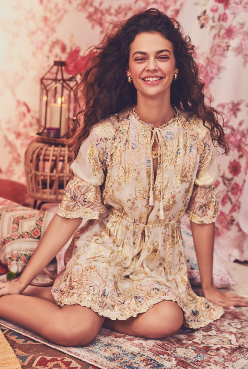 Marie Teissonniere featured in  the Hemant & Nandita catalogue for Summer 2021