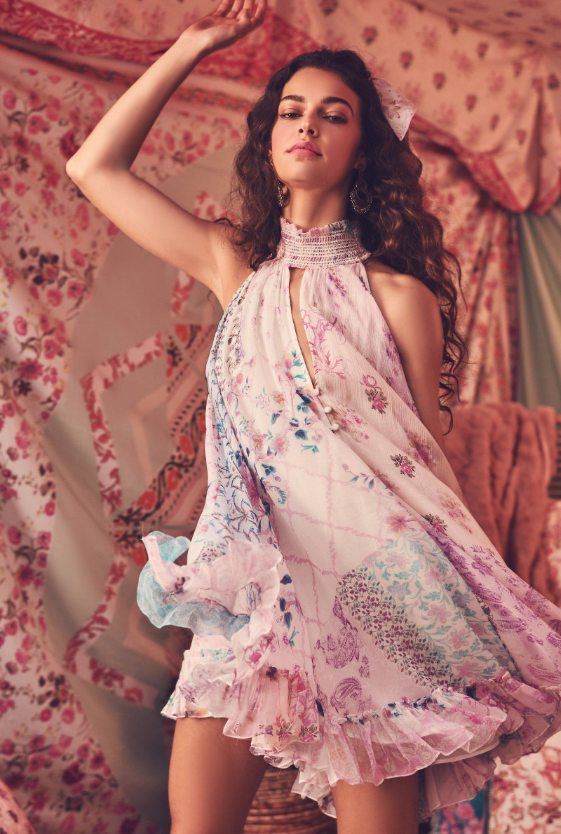 Marie Teissonniere featured in  the Hemant & Nandita catalogue for Summer 2021