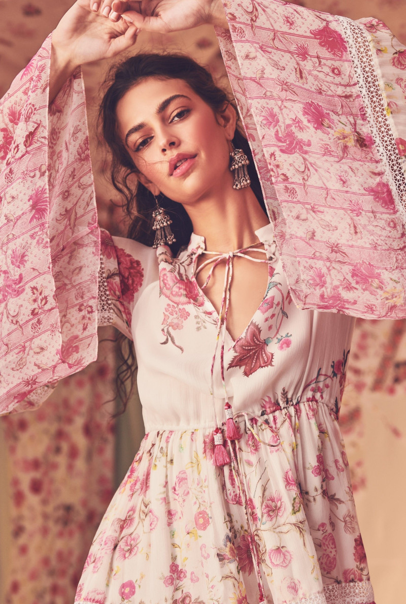 Marie Teissonniere featured in  the Hemant & Nandita catalogue for Summer 2021