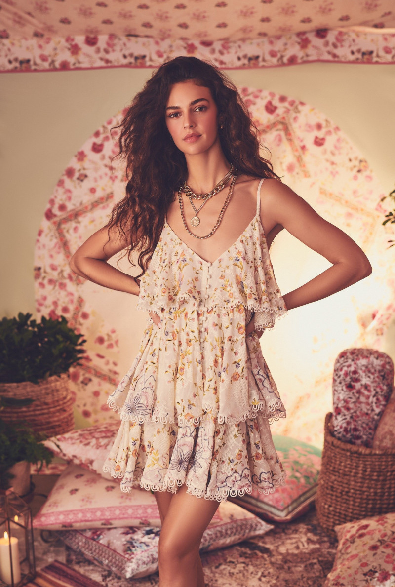 Marie Teissonniere featured in  the Hemant & Nandita catalogue for Summer 2021