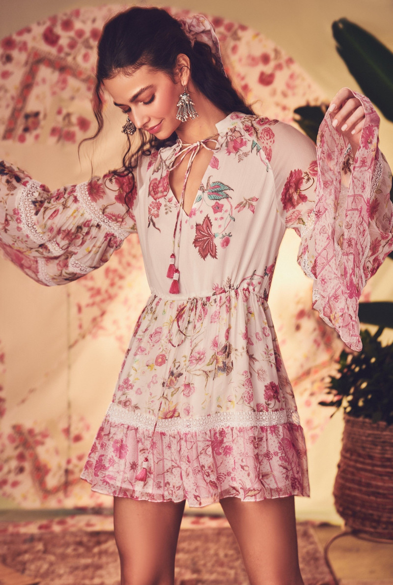 Marie Teissonniere featured in  the Hemant & Nandita catalogue for Summer 2021