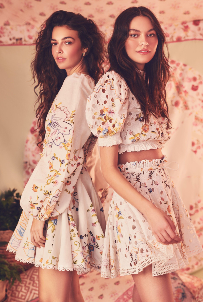 Marie Teissonniere featured in  the Hemant & Nandita catalogue for Summer 2021