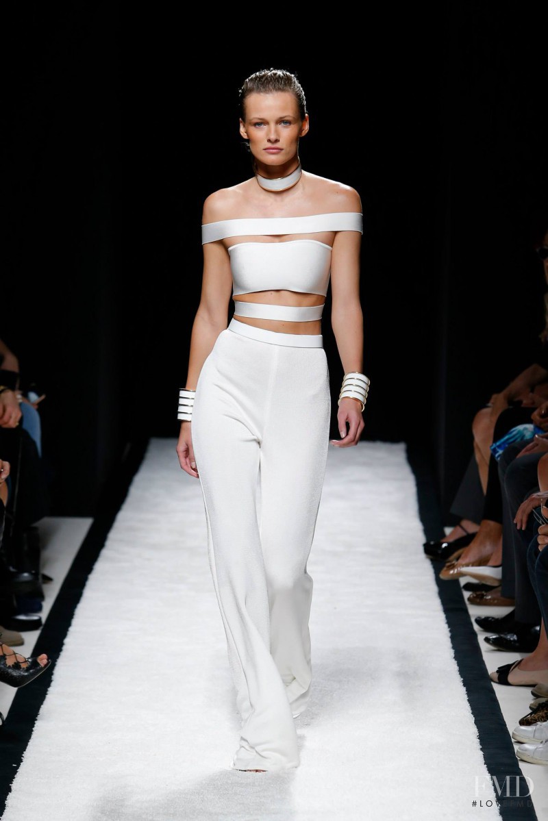 Balmain fashion show for Spring/Summer 2015