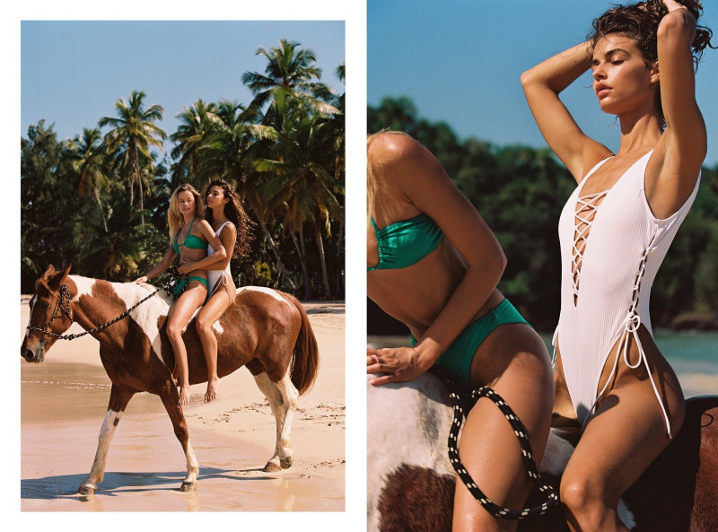 Marie Teissonniere featured in  the New Yorker Swimwear lookbook for Summer 2022