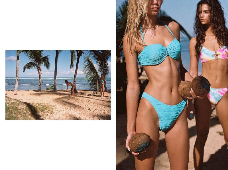 Marie Teissonniere featured in  the New Yorker Swimwear lookbook for Summer 2022