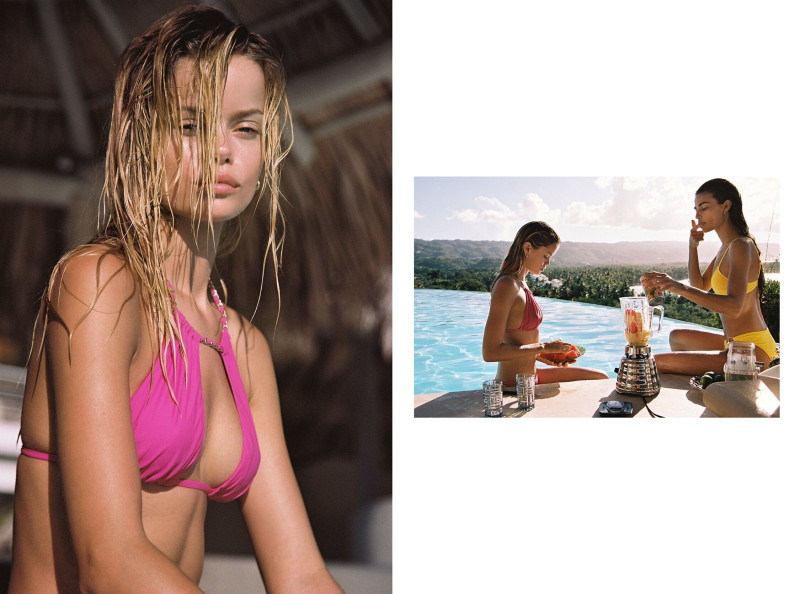 Marie Teissonniere featured in  the New Yorker Swimwear lookbook for Summer 2022