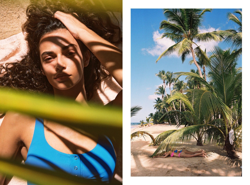 Marie Teissonniere featured in  the New Yorker Swimwear lookbook for Summer 2022