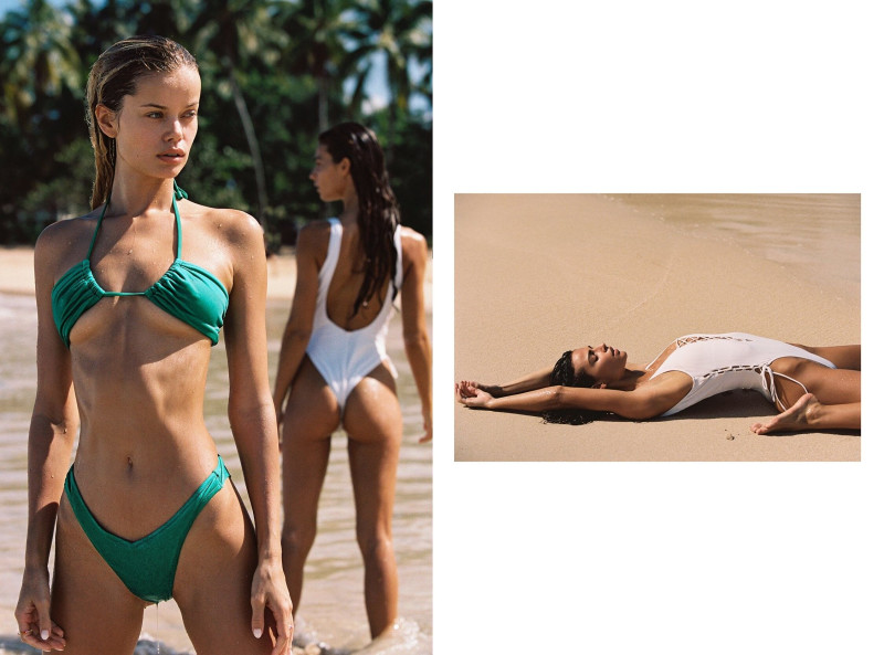 Marie Teissonniere featured in  the New Yorker Swimwear lookbook for Summer 2022