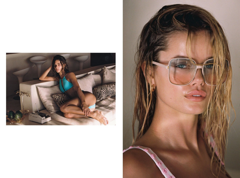 Marie Teissonniere featured in  the New Yorker Swimwear lookbook for Summer 2022