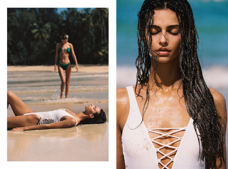 Marie Teissonniere featured in  the New Yorker Swimwear lookbook for Summer 2022