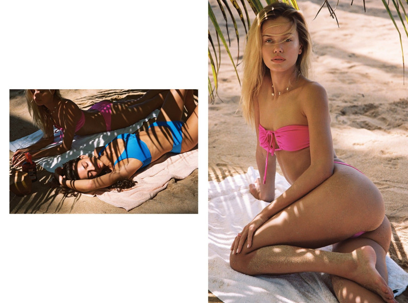 Marie Teissonniere featured in  the New Yorker Swimwear lookbook for Summer 2022