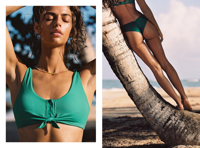 Marie Teissonniere featured in  the New Yorker Swimwear lookbook for Summer 2022