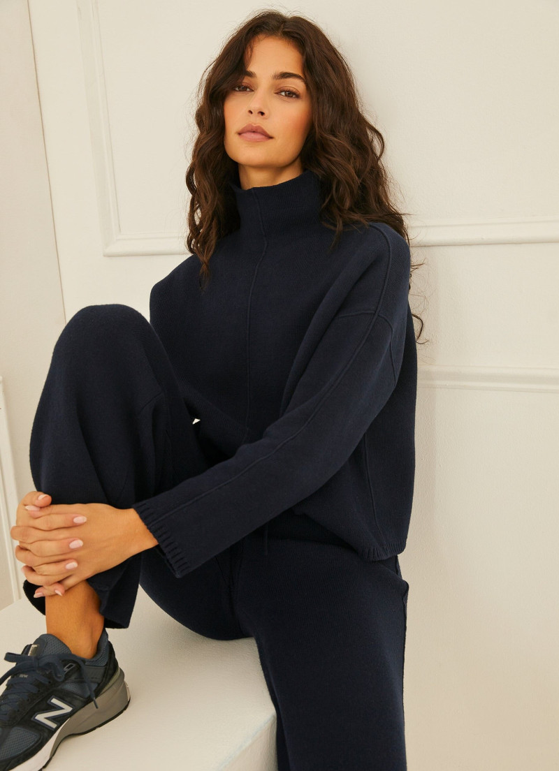 Marie Teissonniere featured in  the Something Navy catalogue for Winter 2022