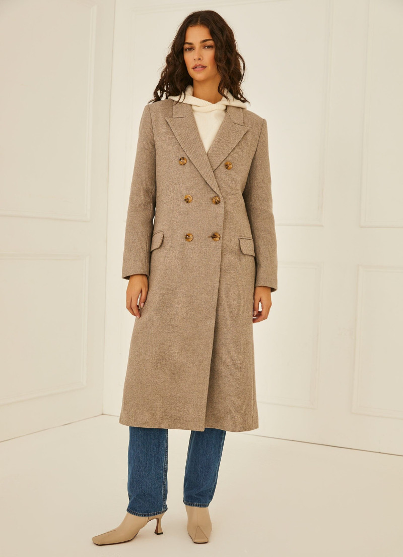 Marie Teissonniere featured in  the Something Navy catalogue for Winter 2022