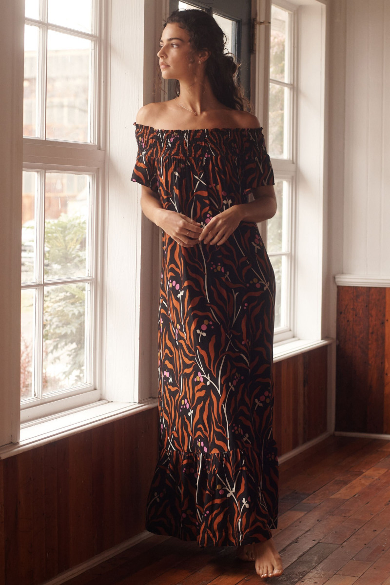 Marie Teissonniere featured in  the Anthropologie catalogue for Winter 2023