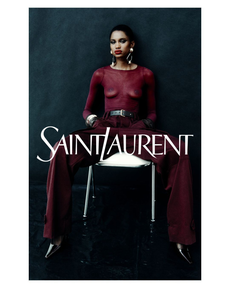 Saint Laurent advertisement for Summer 2024