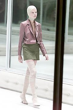 Alexander McQueen fashion show for Spring/Summer 2001