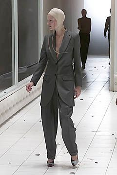 Alexander McQueen fashion show for Spring/Summer 2001