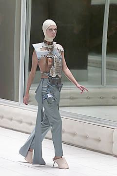 Alexander McQueen fashion show for Spring/Summer 2001