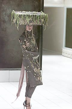 Alexander McQueen fashion show for Spring/Summer 2001
