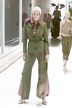 Alexander McQueen fashion show for Spring/Summer 2001