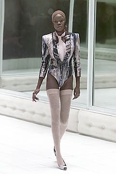 Alexander McQueen fashion show for Spring/Summer 2001