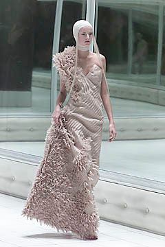 Alexander McQueen fashion show for Spring/Summer 2001