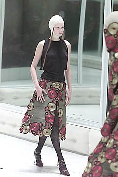 Alexander McQueen fashion show for Spring/Summer 2001