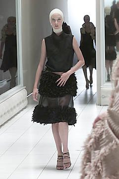 Alexander McQueen fashion show for Spring/Summer 2001
