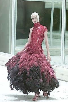 Alexander McQueen fashion show for Spring/Summer 2001