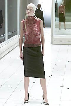 Alexander McQueen fashion show for Spring/Summer 2001