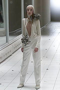 Alexander McQueen fashion show for Spring/Summer 2001