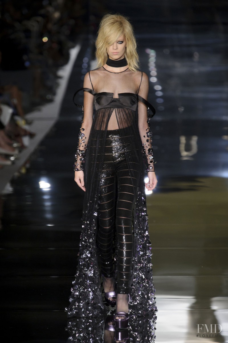 Lexi Boling featured in  the Tom Ford fashion show for Spring/Summer 2015