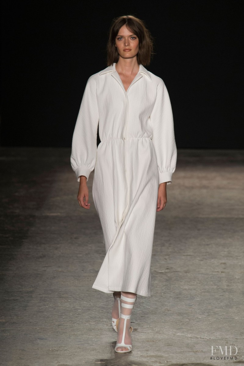 Sam Rollinson featured in  the Francesco Scognamiglio fashion show for Spring/Summer 2015