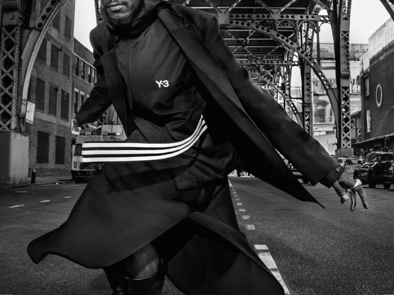 Y-3 advertisement for Autumn/Winter 2024