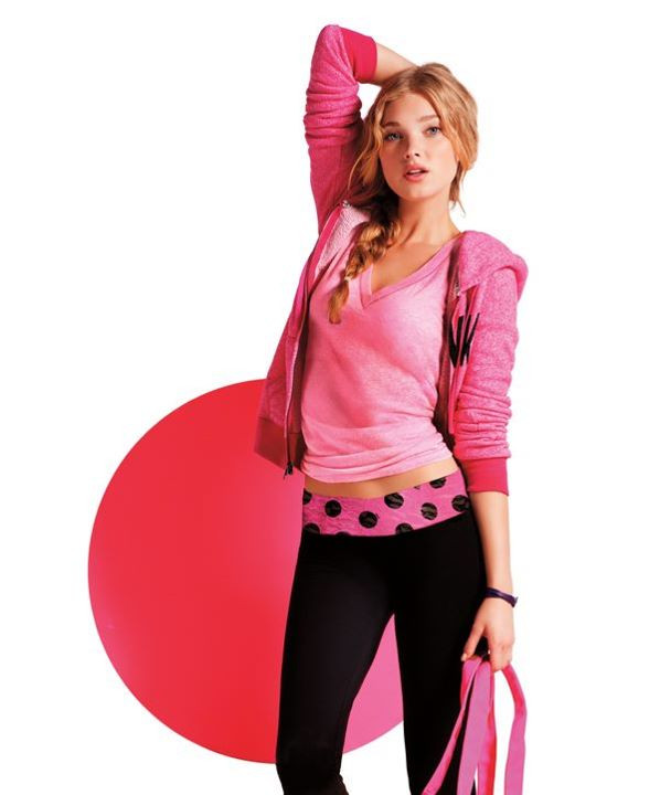Elsa Hosk featured in  the Victoria\'s Secret PINK catalogue for Autumn/Winter 2011