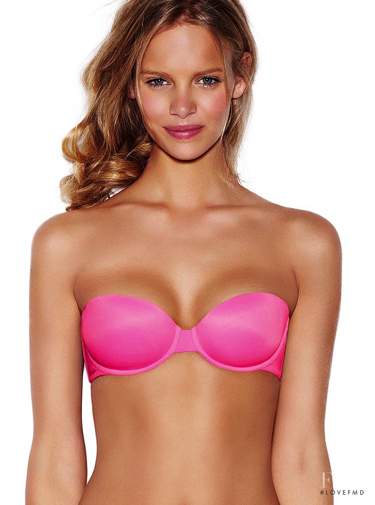 Marloes Horst featured in  the Victoria\'s Secret PINK catalogue for Autumn/Winter 2011