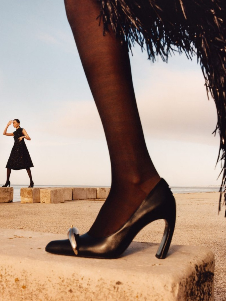 Tory Burch advertisement for Autumn/Winter 2024