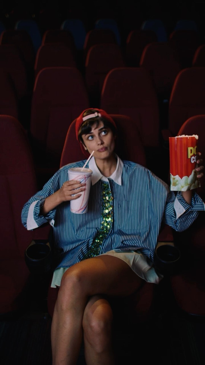 Taylor Hill featured in  the Anthropologie advertisement for Autumn/Winter 2024